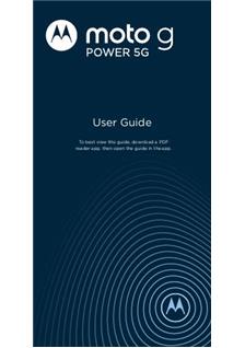 Motorola G Power 5G 2023 manual. Camera Instructions.